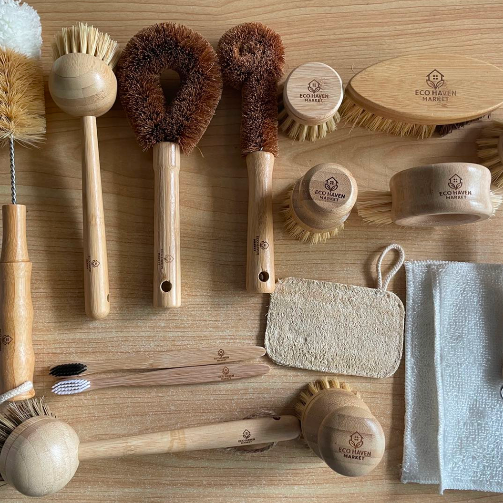 Eco Friendly Bamboo Brushes by Eco Haven