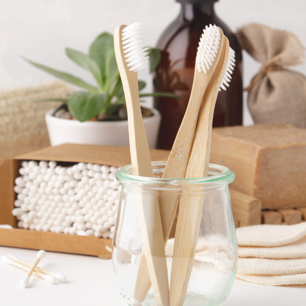 Sustainable bamboo brush collections