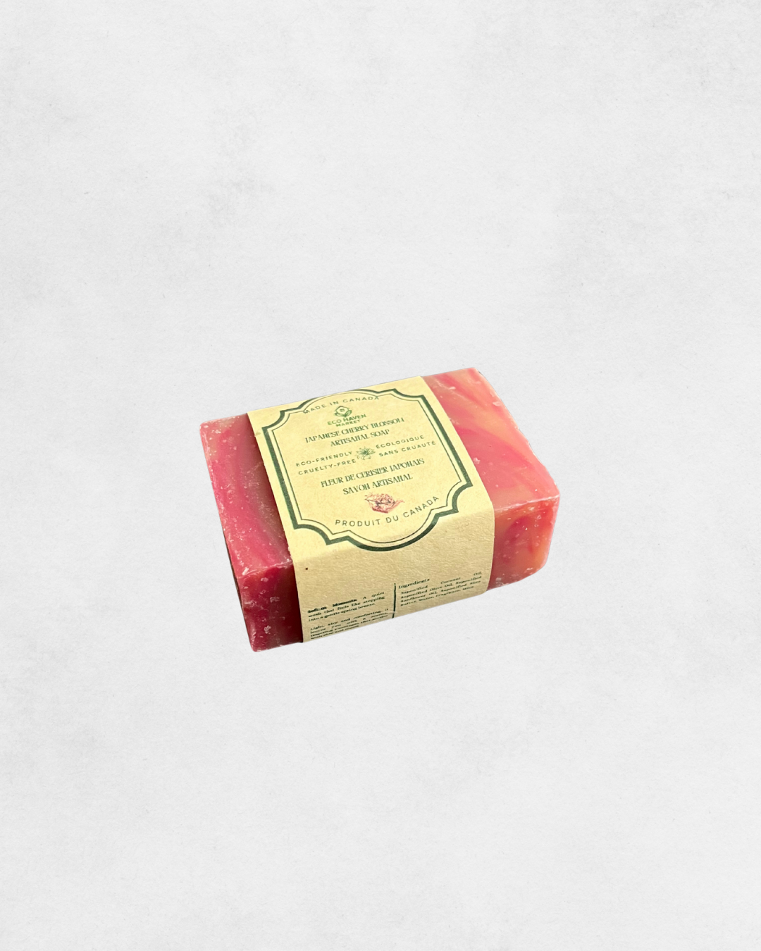 Japanese Cherry Blossom Soap made in Canada